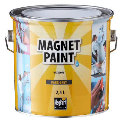 Peinture murale magnétique